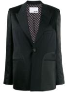 Each X Other Reversed Cocktail Blazer - Black