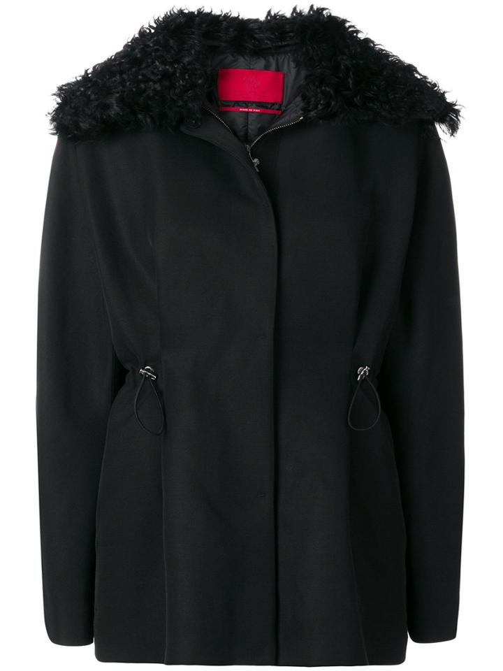 Moncler Gamme Rouge Clair Coat - Black