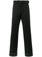 Mackintosh 0001 Rubber Cuff Lora Piana Trousers - Black