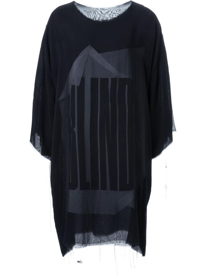 Strateas Carlucci Oversized Raw Hem Top