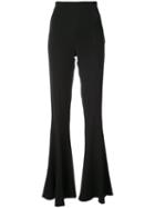 Cushnie Flared Trousers - Black