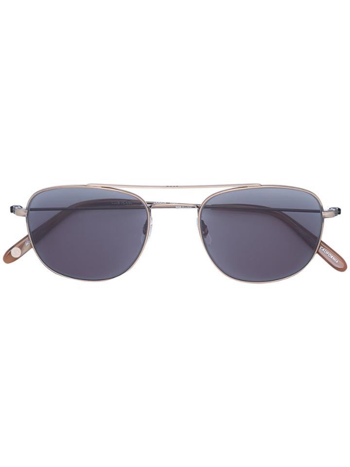 Garrett Leight Club House Sunglasses - Green