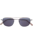 Garrett Leight Club House Sunglasses - Green