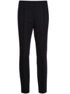 Lafayette 148 Straight Cropped Trousers - Black
