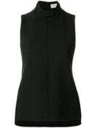Victoria Victoria Beckham Embellished Cady Top - Black