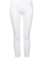 Red Card - Skinny Jeans - Women - Cotton/polyurethane - 27, White, Cotton/polyurethane