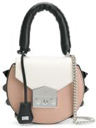 Salar Studded Tote - Nude & Neutrals