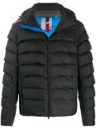 Rossignol Hooded Logo Patch Padded Jacket - Black