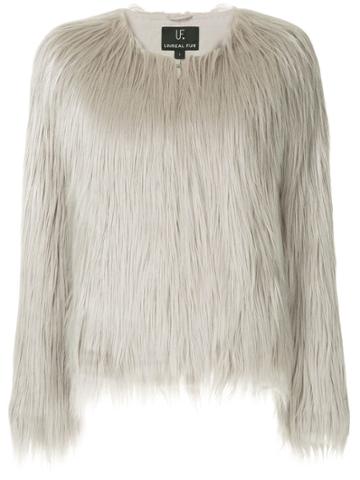 Unreal Fur Unreal Dream Jacket - Grey