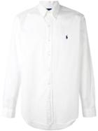 Long Sleeve Logo Shirt - Men - Cotton - M, White, Cotton, Ralph Lauren
