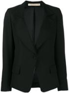 Balenciaga Pre-owned '2000s One Button Blazer - Black