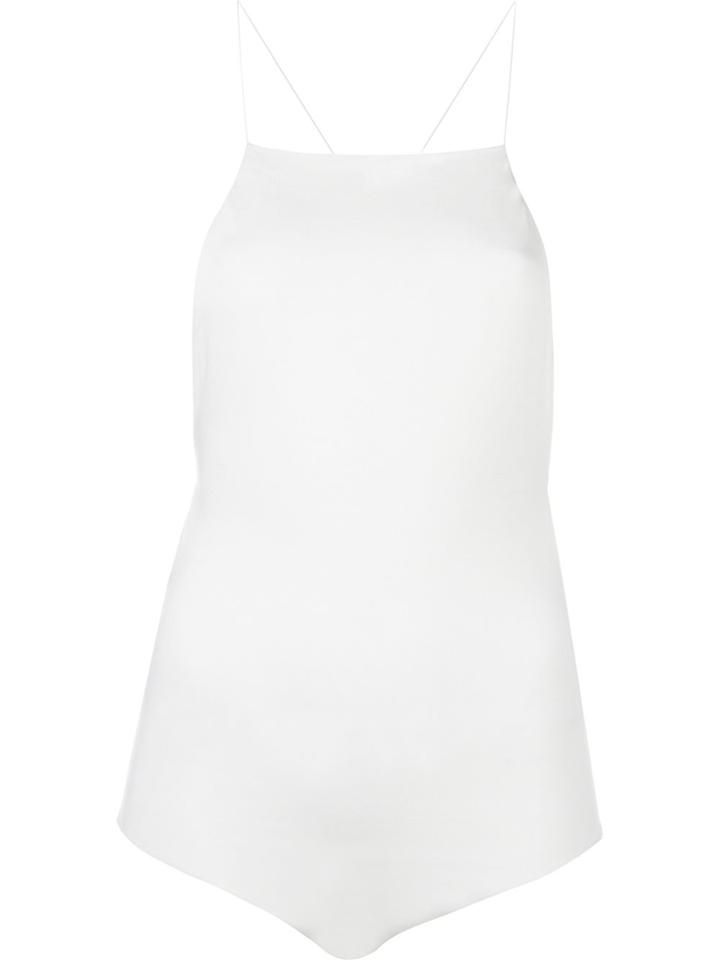 Alexander Wang Criss-cross Back Body - White