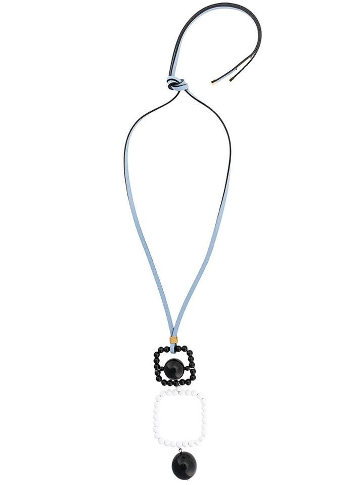 Marni Pendant Necklace - Blue