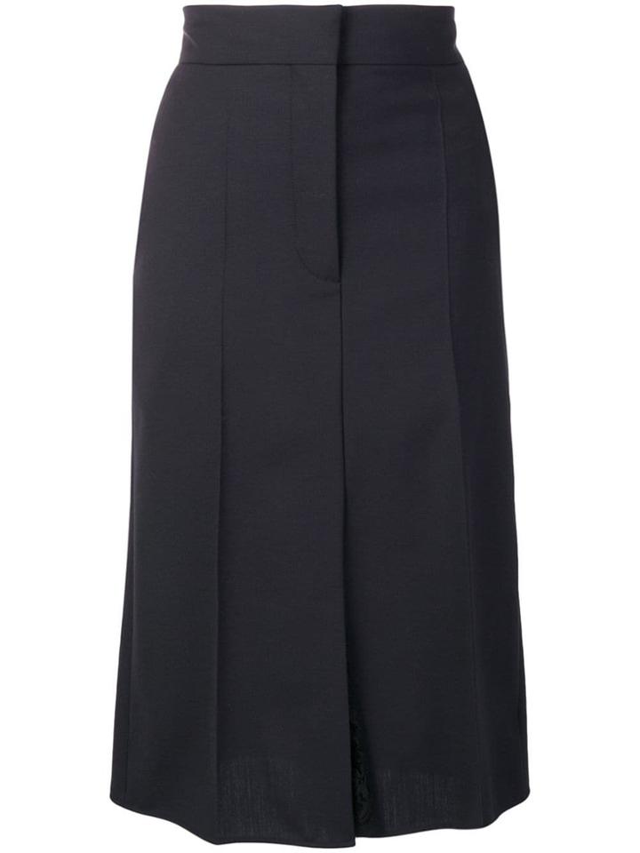Ports 1961 Classic High-waisted Skirt - Blue