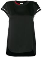 Fendi Cut-detail Sleeve Blouse - Black