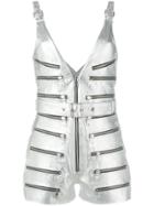 Manokhi Rock Jumpsuit - Silver