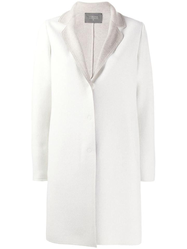 Lorena Antoniazzi Midi Single-breasted Coat - Neutrals