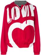 Love Moschino Love Print Bomber Jacket - Red