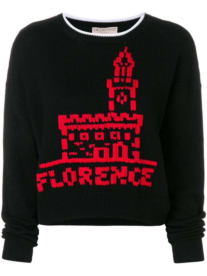 Emilio Pucci Florence Sweater - Black