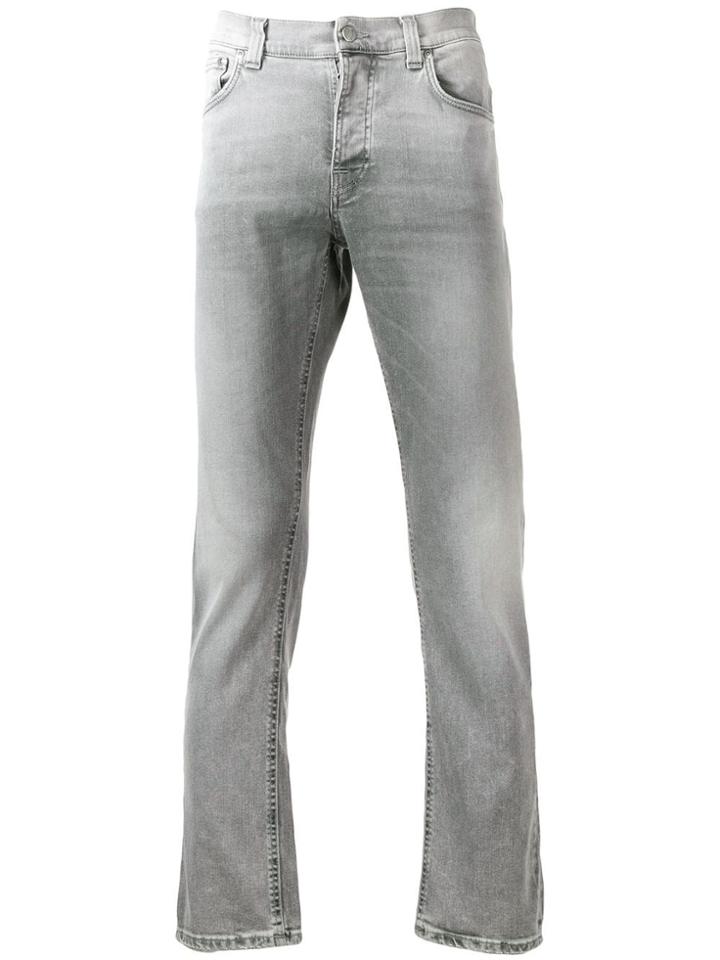 Nudie Jeans Co Low Rise Jeans - Grey