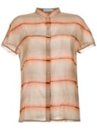 Mara Mac Striped Sheer Shirt - Unavailable