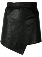 Ann Demeulemeester Asymmetric Style Skirt - Black