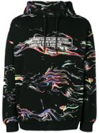 Marcelo Burlon County Of Milan All Over Lights Print Hoodie - Black