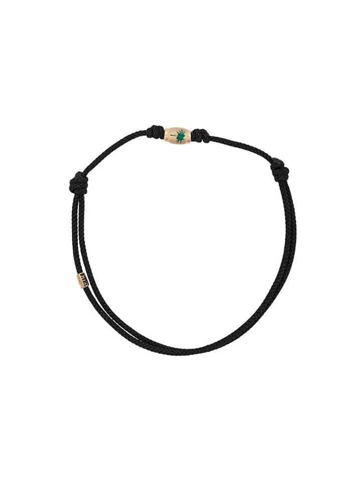 Luis Morais String Tree Pendant Bracelet - Black