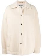 Acne Studios Single Breasted Jacket - White