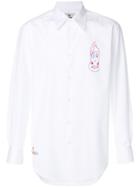 Vivienne Westwood Embroidered Face Shirt - White