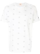 Champion Pattern Print T-shirt - White