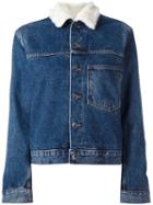 Helmut Lang Chest Pocket Denim (blue) Jacket, Women's, Size: Medium, Cotton/modacrylic/acrylic/cotton