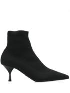 Prada Sock Style Ankle Boots - Black