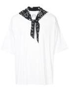 Wooyoungmi Bandana Collar T-shirt - White