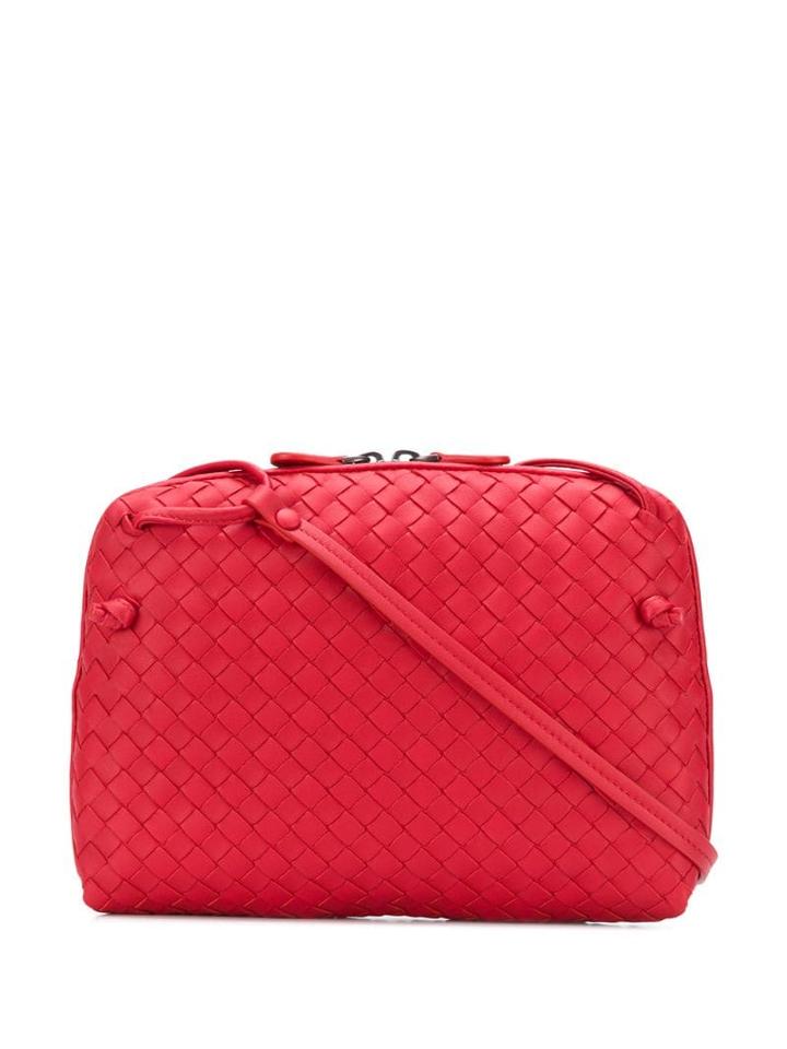 Bottega Veneta Nodini Shoulder Bag - Red