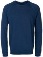 Drumohr Classic Knitted Sweater - Blue