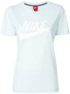 Nike Logo Print T-shirt - Blue