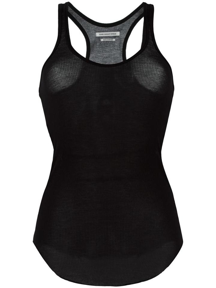 Isabel Marant Étoile 'lyda' Tank, Women's, Size: Small, Black, Micromodal