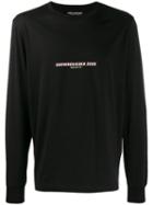 Neil Barrett Script Print Jumper - Black