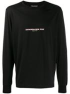 Neil Barrett Script Print Jumper - Black