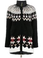 Twin-set - High Neck Puffer Jacket - Women - Acrylic/polyamide/spandex/elastane/alpaca - Xs, Black, Acrylic/polyamide/spandex/elastane/alpaca