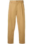 Kolor Cropped Tailored Trousers - Brown
