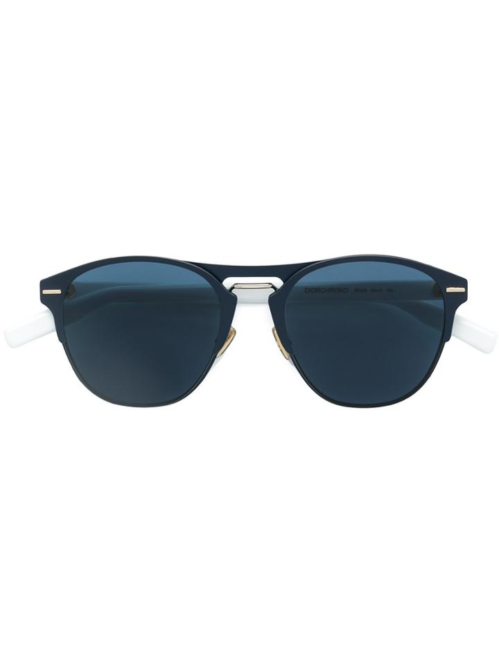 Dior Eyewear Round Framed Tinted Sunglasses - Black