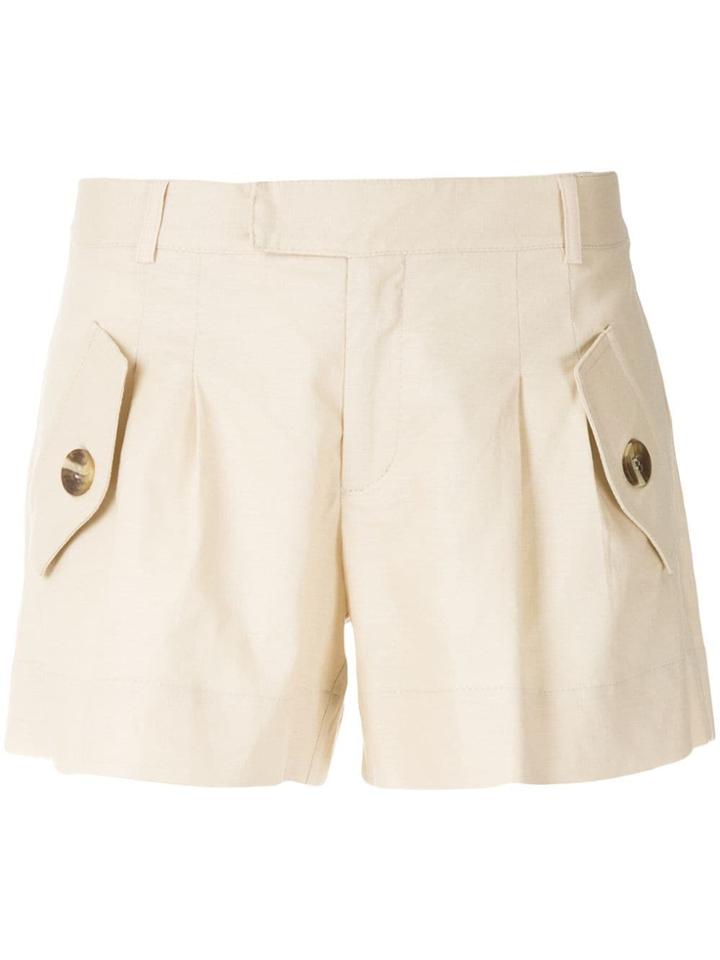 Olympiah Bryone Pockets Shorts - Neutrals