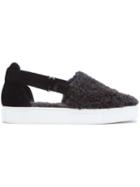 Amb 'poodle' Cut Out Sneakers