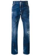 Dsquared2 - Richard Jeans - Men - Cotton/polyester/spandex/elastane - 44, Blue, Cotton/polyester/spandex/elastane