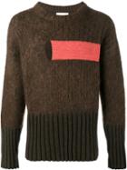 Helen Lawrence Chunky Ribbed Jumper, Men's, Size: Xl, Brown, Lambs Wool/mohair/wool/spandex/elastane