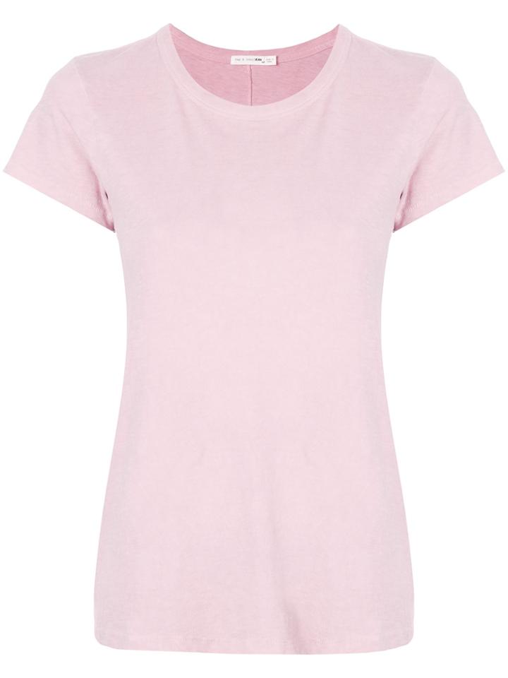 Rag & Bone /jean The Tee T-shirt - Pink & Purple