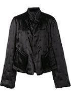 Urban Zen Oversized Jacket, Women's, Size: Small, Black, Viscose/silk