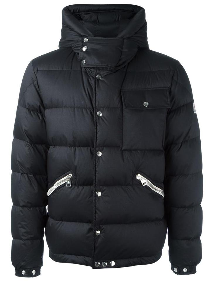 Moncler 'lioran' Padded Jacket, Men's, Size: 0, Black, Cotton/polyamide/feather Down